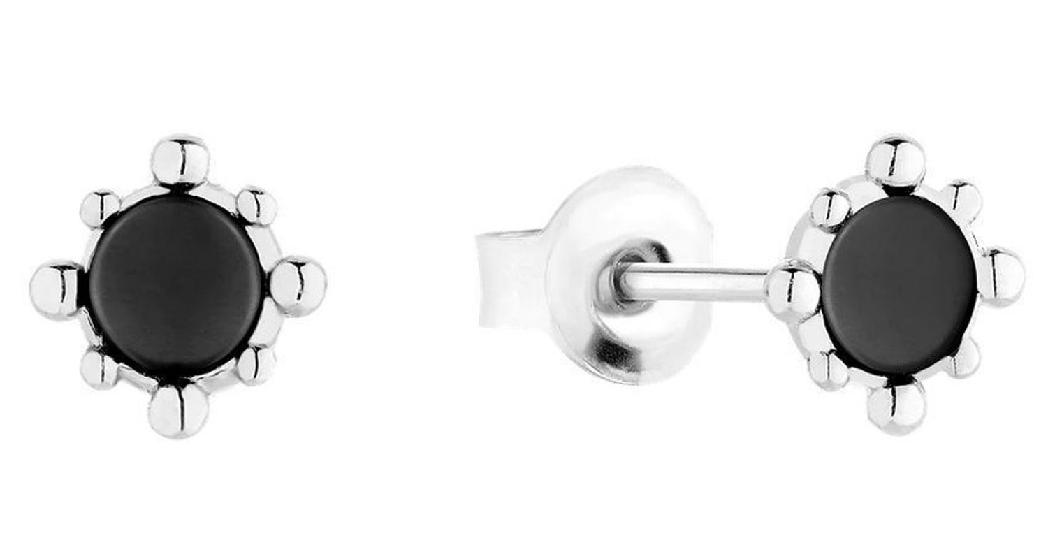 Kolczyki srebrne rodowane Essme z onyksem DZK427 ONX R.  Kolczyki srebrne rodowane. Kolczyki srebrne. Kolczyki srebrne z onyksem. Kolczyki srebrne idealne na prezent. Kolczyki sr.jpg